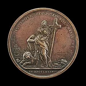 Allegory of Religion [reverse] by Filippo Cropanese
