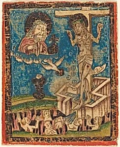 Allegory of the Eucharist by German 15th Century