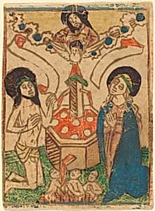 Allegory of the Eucharist by German 15th Century