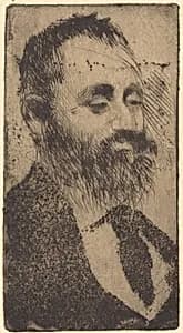 Alphonse Hirsch by Edgar Degas
