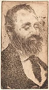 Portrait of Edgar Degas (artist);  Jean-François Liegme (printer)