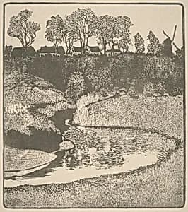 Alstertal vor Wellingsbüttel by Karl Wilhelm Arthur Illies