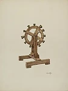 Altar Chimes on Wheel by Cornelius Christoffels
