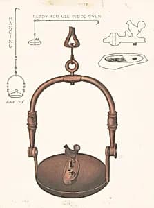 Amana Baker's Oven Lamp by Frank Eiseman