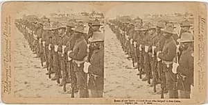 American Soldiers, Cuba by John F. Jarvis, Underwood & Underwood