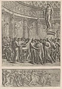 An Antique Sacrifice by Luigi Ademollo