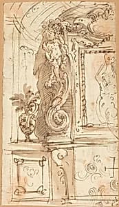 An Elaborately Sculpted Frame by Genoese 17th Century