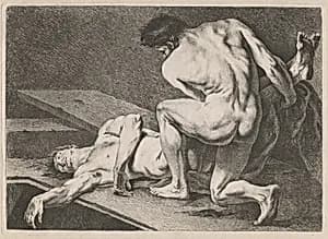 An Entombment by Carle Van Loo