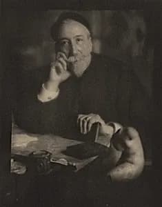 Anatole France by Edward Steichen
