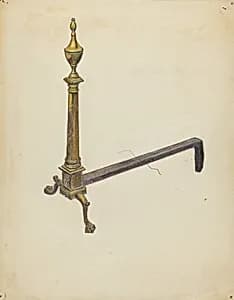 Andiron by Max Schwartz