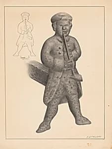 Andiron (one of pair) by Jack Staloff
