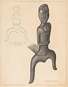 Andiron (one of pair) by Mildred Ford