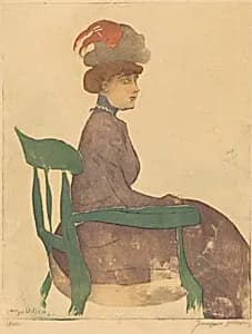 Andrée by Jacques Villon