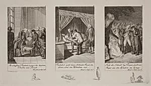 Anecdotes of King Frederik II by Daniel Nikolaus Chodowiecki