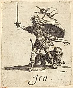 Anger by Jacques Callot