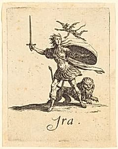 Anger by Jacques Callot