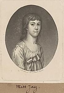 Ann Jay by Charles B. J. Févret de Saint-Mémin
