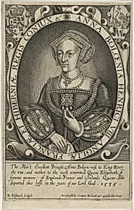 Anne Boleyn by Renold Elstrack