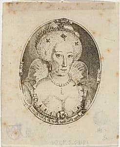 Anne of Denmark by Simon de Passe