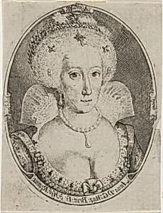 Anne of Denmark by Simon de Passe
