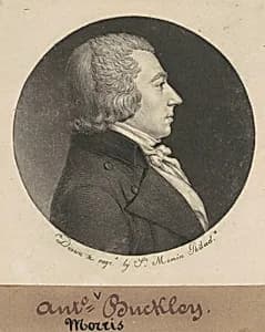 Anthony Morris Buckley by Charles B. J. Févret de Saint-Mémin