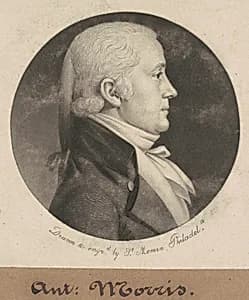 Anthony Morris by Charles B. J. Févret de Saint-Mémin