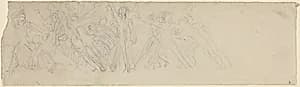 Antique Battle Scene (?) by John Flaxman