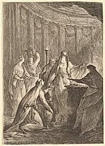 Antique Sacrifice by Bernhard Rode