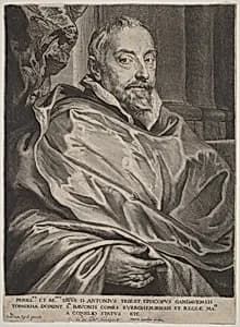 Portrait of Pieter de Jode II, after Sir Anthony van Dyck
