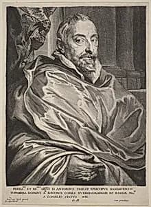 Anton Triest by Pieter de Jode II after Sir Anthony van Dyck