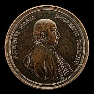 Antonio Maria Biscioni [obverse] by Lorenzo Maria Weber