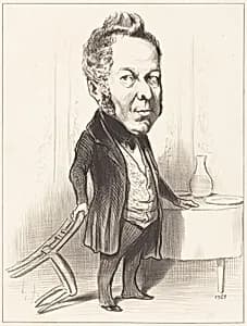 A.P.F. Deslongrais by Honoré Daumier