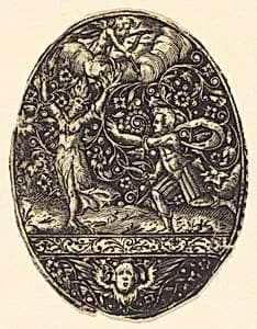 Apollo and Daphne by Antoine Jacquard