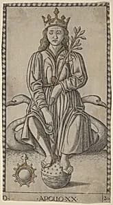 Apollo by Master of the E-Series Tarocchi
