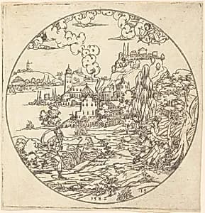 Apollo Pursuing Daphne