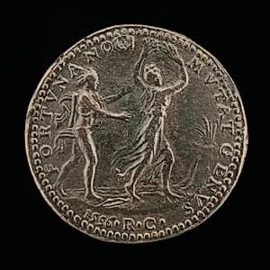 Apollo Pursuing Daphne [reverse] by Medalist R.C.