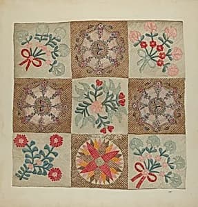 Applique and Patchwork Quilt