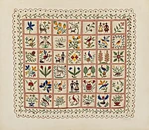 Applique Bedspread