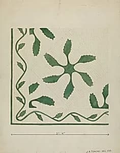 Applique Coverlet