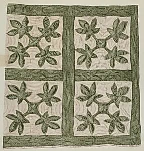 Applique Quilt by Mildred E. Bent