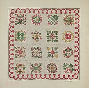 Applique Quilt by Suzanne Roy