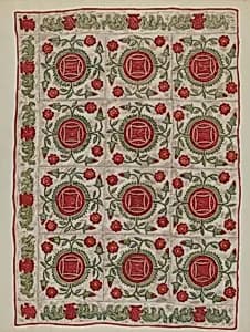 Applique Quilt by Mildred E. Bent