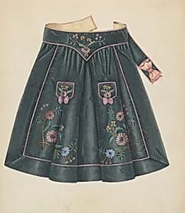 Apron by Gertrude Lemberg