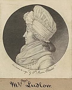 Arabella Duncan Ludlow by Charles B. J. Févret de Saint-Mémin
