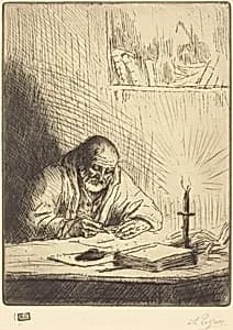Archeologist (L'archeologue) by Alphonse Legros