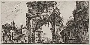 Arco di Druso by Giovanni Battista Piranesi