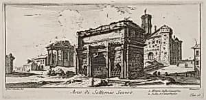 Arco di Settimio Severo by Giovanni Battista Piranesi