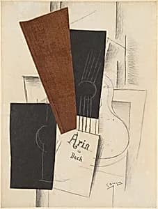 Aria de Bach by Georges Braque