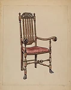 Arm Chair by M. Rosenshield-von-Paulin