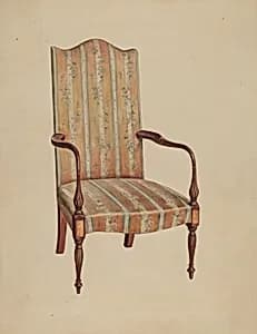 Armchair by Elizabeth Curtis